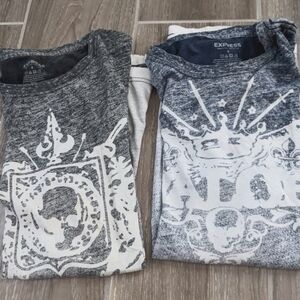 2 Men short sleeve T shirts in bundle